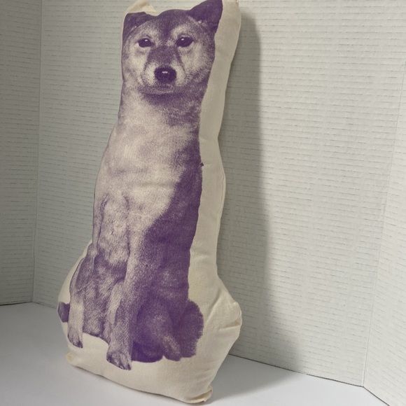 AREAWARE Fauna Cushion Pico Shiba Inu purple - Picture 2 of 7